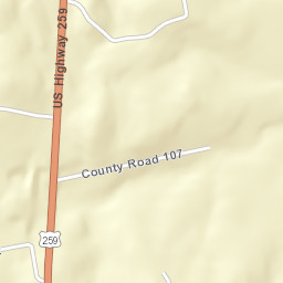 U.S. 259, Nacogdoches, TX 75964, USA Street Map