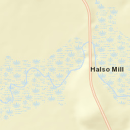 Halso Mill Alabama Street Map