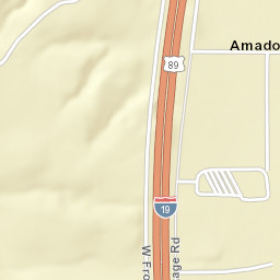 Amado Arizona Street Map