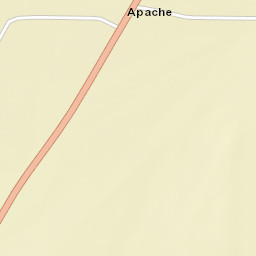 Apache Arizona Street Map