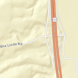 Agua Linda Arizona Street Map