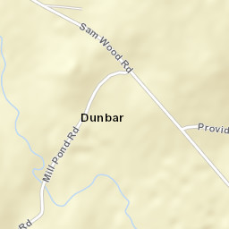 Dunbar Alabama Street Map