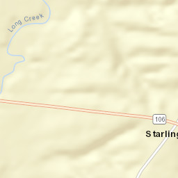Starlington Alabama Street Map