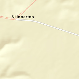Skinnerton Alabama Street Map