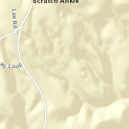 Scratch Ankle Alabama Street Map