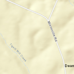 Deans Alabama Street Map