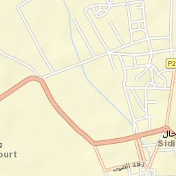 Sidi Rahhal Street Map