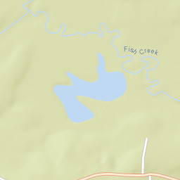 Gray Cemetery, Kisatchie National Forest Street Map