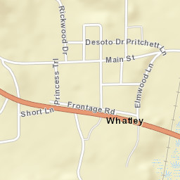 Whatley Alabama Street Map