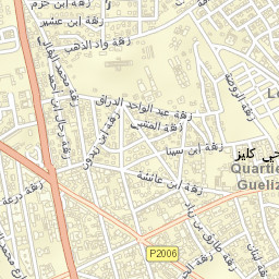 Marrakech Street Map