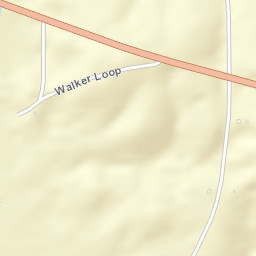 Tew Alabama Street Map