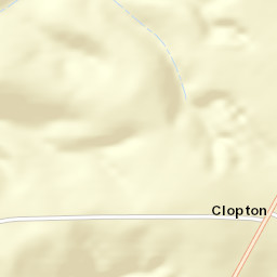 Clopton Alabama Street Map