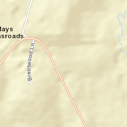 Mays Crossroads Alabama Street Map