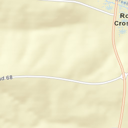 Roberts Crossroads Alabama Street Map
