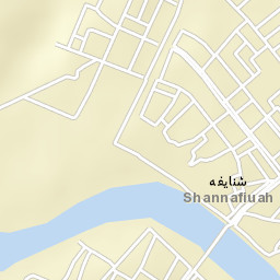Nāḩiyat ash Shināfīyah Street Map