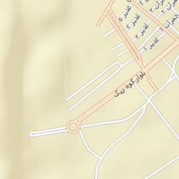 Mehriz Street Map