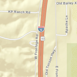 Carmen Arizona Street Map