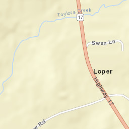 Loper Alabama Street Map