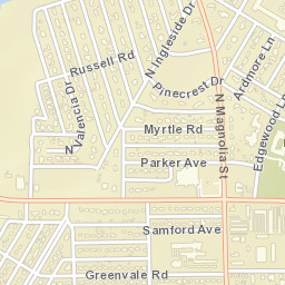 1815-1817 Greenvale Road, Albany, GA Street Map