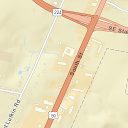 3625 South Street, Nacogdoches, TX  Street Map