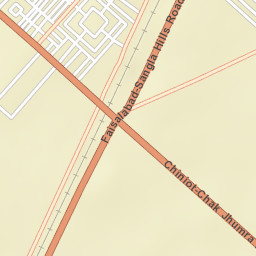Chak Jhumra Street Map