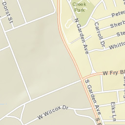 Sierra Vista Arizona Street Map