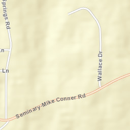 Seminary-Mike Conner Road Seminary MS Street Map