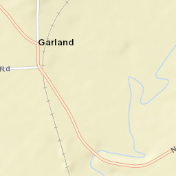 Garland Alabama Street Map