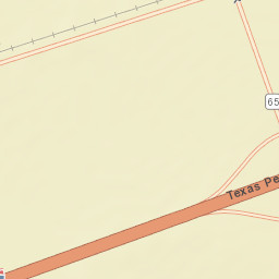 Highway 65 Spur & Interstate 20, TX, USA Street Map