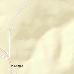 Bertha Alabama Street Map