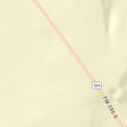 FM 586 Brookesmith TX 76827 Street Map