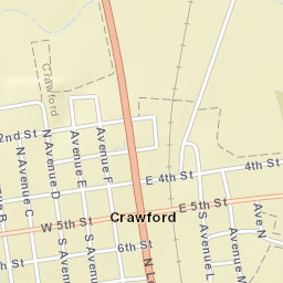 254 South Ave L, Crawford, TX 76638 Street Map