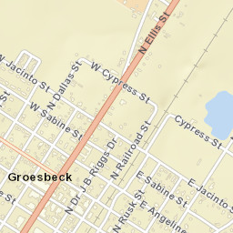 105 West Navasota Street, Groesbeck, TX Street Map