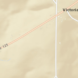 Victoria Alabama Street Map