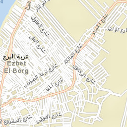 ‘Izbat al Burj Street Map