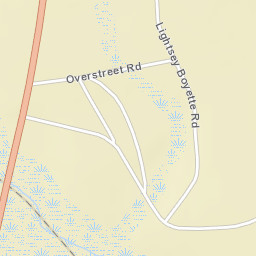 Blackshear Highway Southeast, Bristol, GA  Street Map