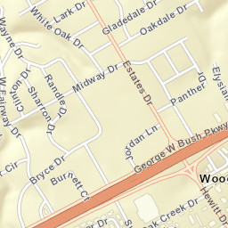 325-333 Fairway Road, Woodway, TX Street Map