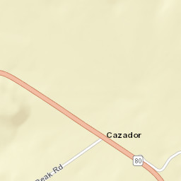 Cazador Arizona Street Map