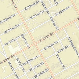 2701-2799 North Oakes Street, San Angelo Street Map