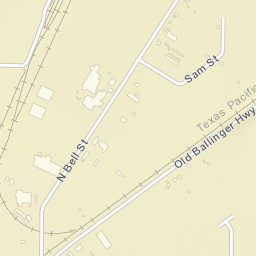 1601-2299 Sam Street, San Angelo, TX Street Map