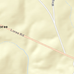 Loree Alabama Street Map