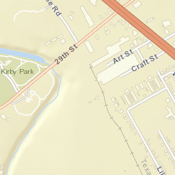 2091-2399 Brown Street, San Angelo, TX Street Map