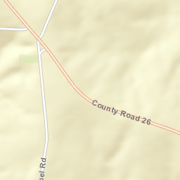 Flat Rock Alabama Street Map