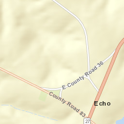 Echo Alabama Street Map