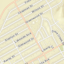 2100-2498 Greenwood Street, San Angelo Street Map