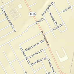 515 North Hewitt Drive, Hewitt, TX 76643 Street Map