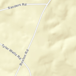 Boston Alabama Street Map