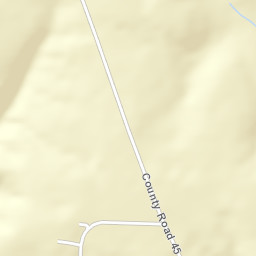 Danzey Alabama Street Map