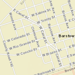 Mackey Avenue, Barstow, TX 79719, USA Street Map