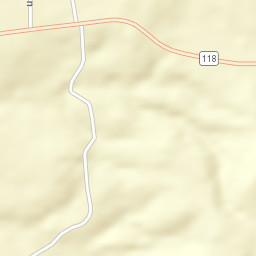 7734-8618 Louisiana 118, Florien, LA Street Map